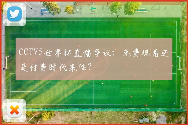 CCTV5世界杯直播争议:免费观看还是付费时代来临?
